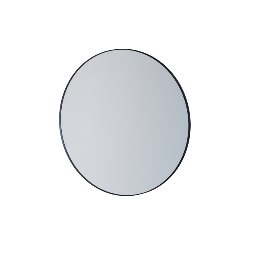 BATH DELUXE 01-060-09-02-00 - Badkamer spiegel BORGSTED diameter 60 cm zwart