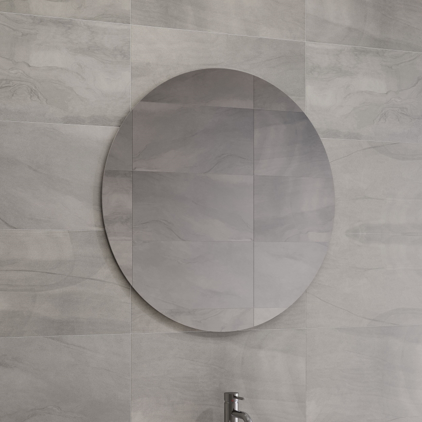 BATH DELUXE 01-080-00-58-00 - Badkamer spiegel NORDBORG diameter 80 cm