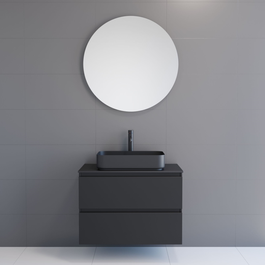 BATH DELUXE 01-080-00-58-00 - Miroir de salle de bains NORDBORG d. 80 cm