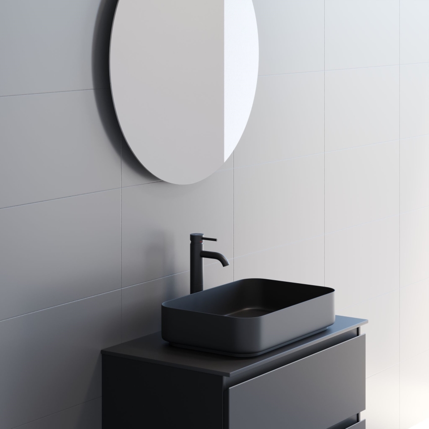 BATH DELUXE 01-080-00-58-00 - Miroir de salle de bains NORDBORG d. 80 cm