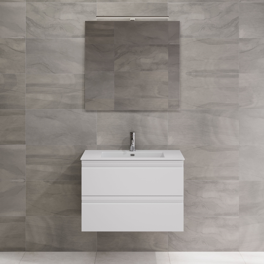 BATH DELUXE 01-080-01-58-00 - Badkamer spiegel NORDBORG 80x75 cm