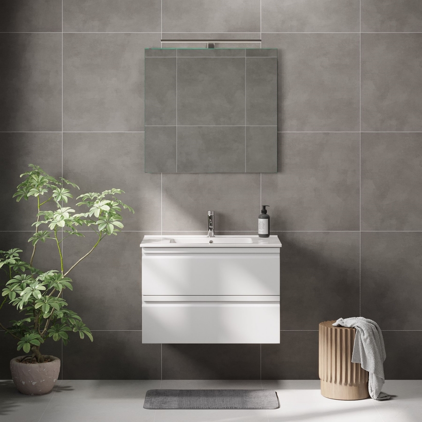 BATH DELUXE 01-080-01-58-00 - Badkamer spiegel NORDBORG 80x75 cm