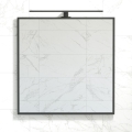 BATH DELUXE 01-080-05-02-00 - Badkamer spiegel BORGSTED 80x80 cm zwart