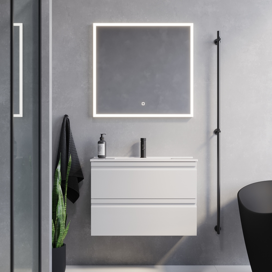 BATH DELUXE 01-080-07-58-00 - LED Badkamer spiegel met een achtergrondverlichting FORNAES LED/15,6W/230V IP44