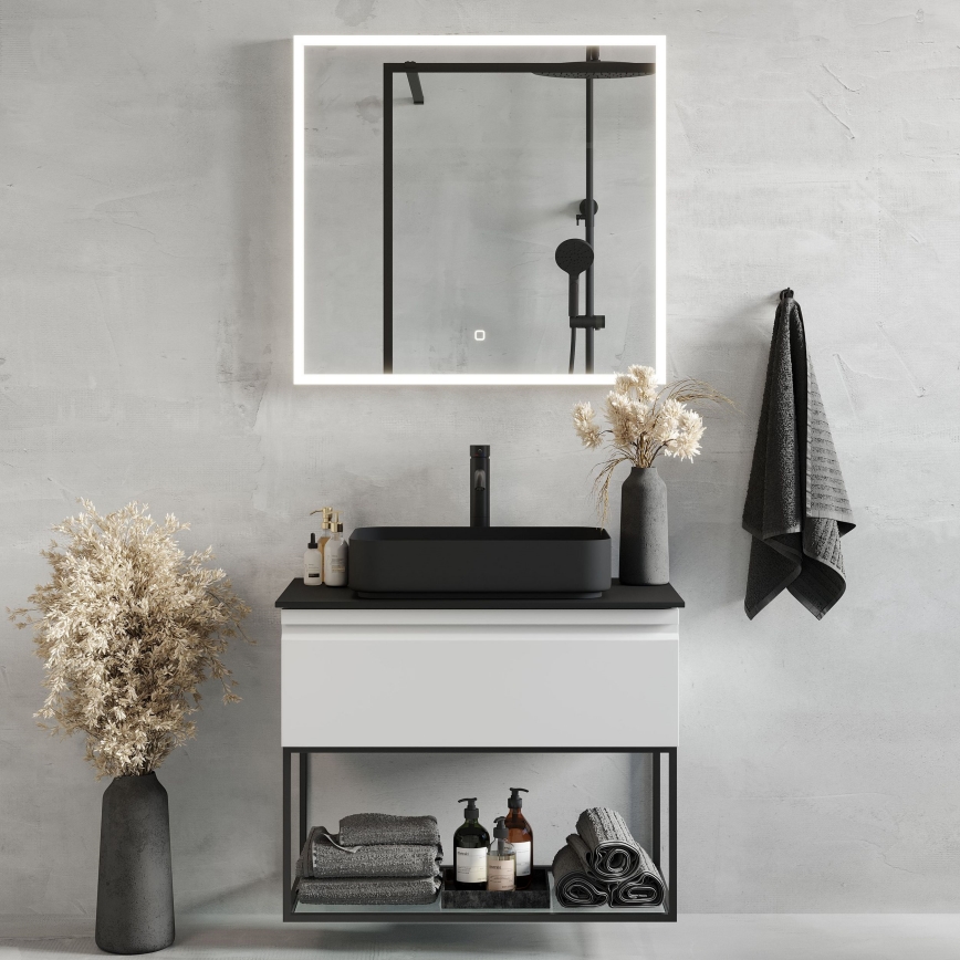 BATH DELUXE 01-080-07-58-00 - LED Badkamer spiegel met een achtergrondverlichting FORNAES LED/15,6W/230V IP44
