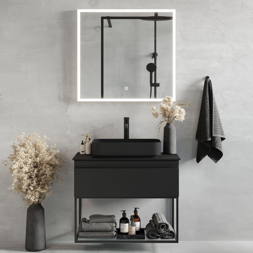 BATH DELUXE 01-080-07-58-00 - LED Badkamer spiegel met een achtergrondverlichting FORNAES LED/15,6W/230V IP44