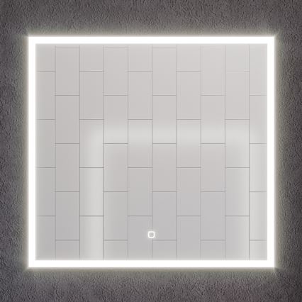 BATH DELUXE 01-080-07-58-00 - LED Badkamer spiegel met een achtergrondverlichting FORNAES LED/15,6W/230V IP44