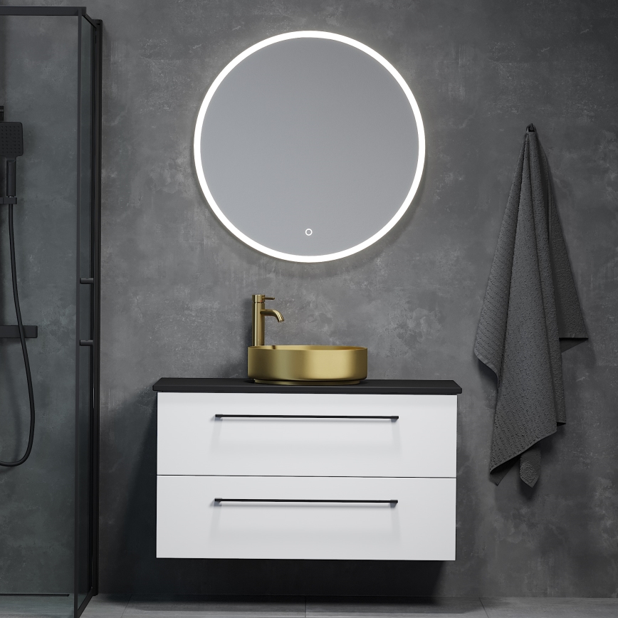 BATH DELUXE 01-080-08-58-00 - Miroir de salle de bain avec rétro-éclairage FORNAES LED/13,8W/230V IP44