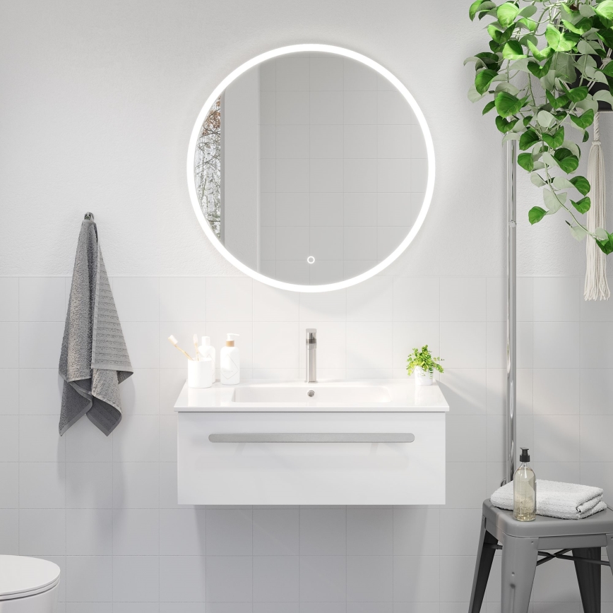 BATH DELUXE 01-080-08-58-00 - Miroir de salle de bain avec rétro-éclairage FORNAES LED/13,8W/230V IP44