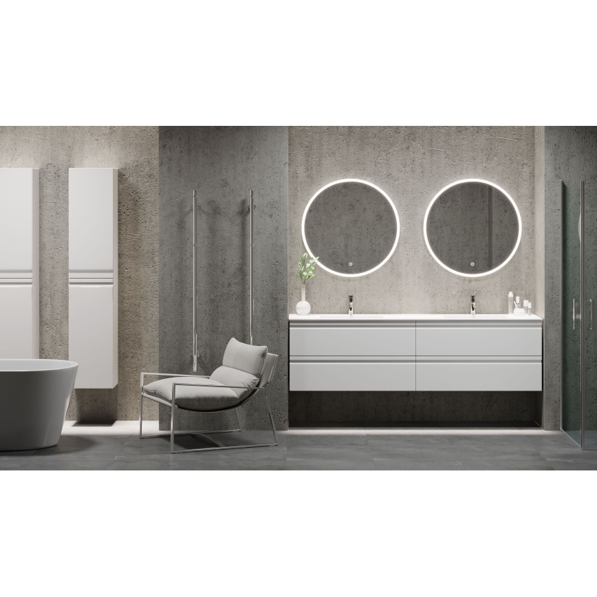 BATH DELUXE 01-080-08-58-00 - Miroir de salle de bain avec rétro-éclairage FORNAES LED/13,8W/230V IP44