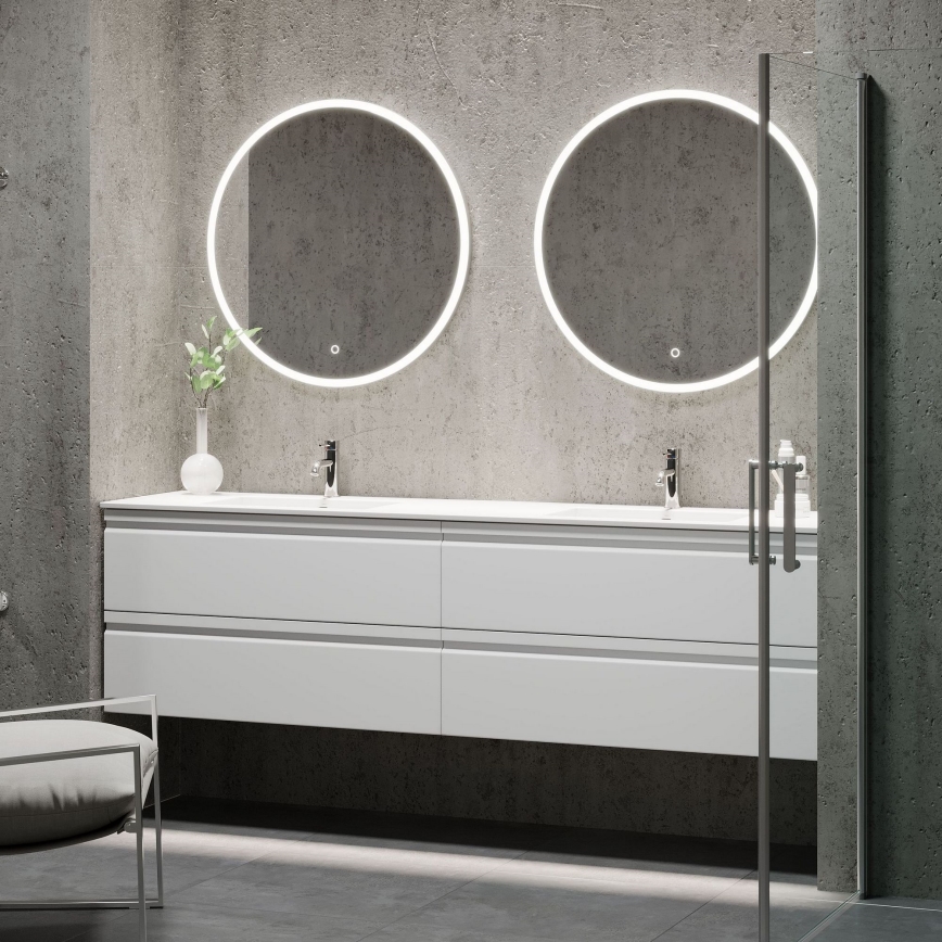BATH DELUXE 01-080-08-58-00 - Miroir de salle de bain avec rétro-éclairage FORNAES LED/13,8W/230V IP44