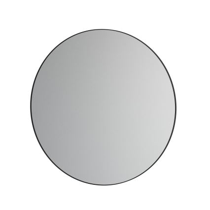 BATH DELUXE 01-080-09-02-00 - Miroir de salle de bains BORGSTED d. 80 cm noir