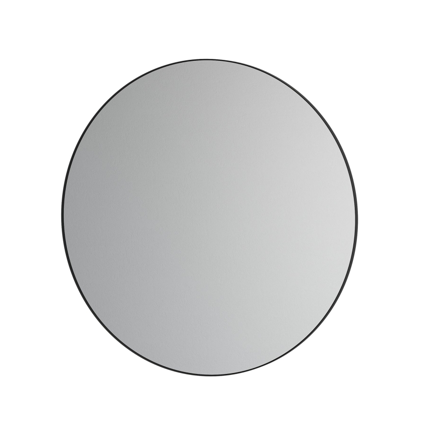 BATH DELUXE 01-080-09-02-00 - Miroir de salle de bains BORGSTED d. 80 cm noir
