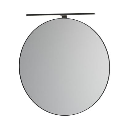 BATH DELUXE 01-080-09-02-00 - Miroir de salle de bains BORGSTED d. 80 cm noir