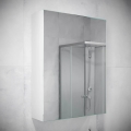 BATH DELUXE 02-050-63-01-01 - Spiegel badkamerkast KENWOOD 65x50 cm mat wit
