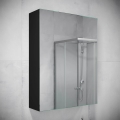 BATH DELUXE 02-050-63-02-01 - Spiegel badkamerkast KENWOOD 65x50 cm mat zwart