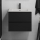 BATH DELUXE 03-060-63-02-01 - Badkamerkast met een kom KENWOOD 61 cm mat zwart