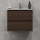 BATH DELUXE 03-060-64-84-01 - Badkamerkast met een kom KENWOOD 61 cm walnoot