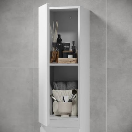 BATH DELUXE 04-030-63-01-01 - Badkamerkast KENWOOD 186 cm mat wit