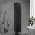 BATH DELUXE 04-030-63-02-01 - Badkamerkast KENWOOD 186 cm mat zwart