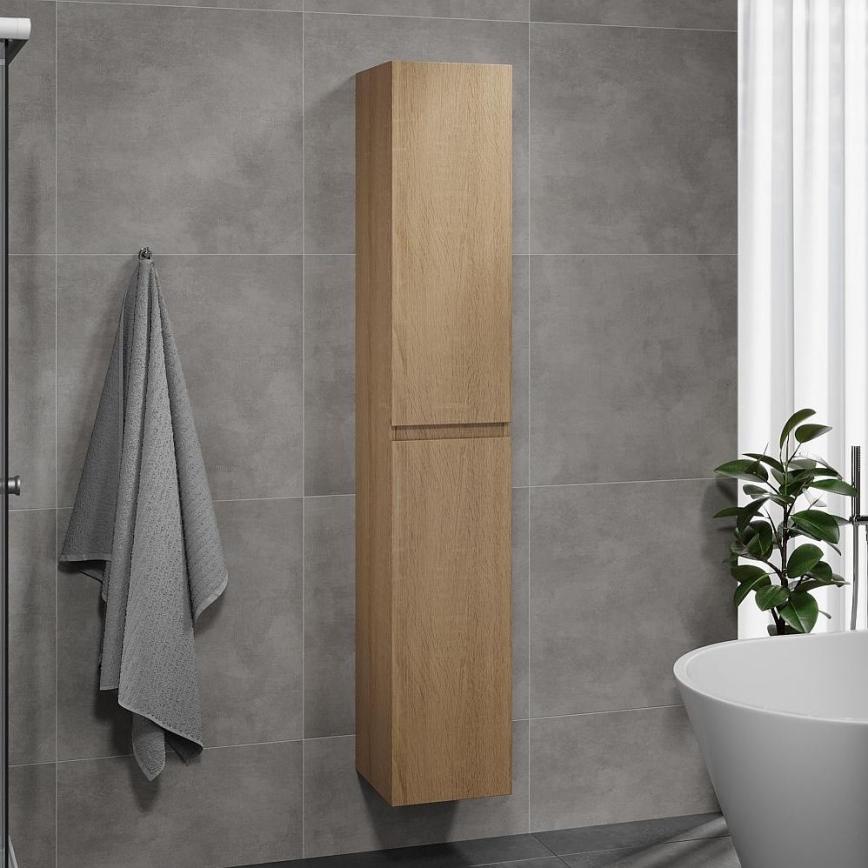 BATH DELUXE 04-030-64-86-01 - Badkamerkast KENWOOD 186 cm eiken