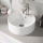 BATH DELUXE 06-038-09-11-00 - Vasque à poser VIKEDAL Ø 38 cm céramique/blanche