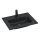 BATH DELUXE 06-060-27-02-00 - Lavabo encastré HYGE 61x46 cm céramique/noir