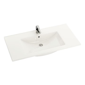 BATH DELUXE 06-090-60-11-01 - Inbouwwastafel CHICAGO 91x46,5 cm keramiek/wit