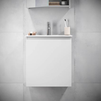 BATH DELUXE 09-050-63-01-01 - Badkamerkast met een kom KENWOOD 51 cm mat wit
