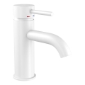 BATH DELUXE 28-005-01-01-04 - Robinet de lavabo DRAGOR 15,6 cm blanc mat