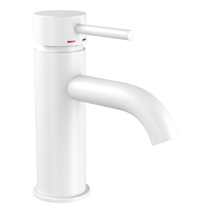 BATH DELUXE 28-005-01-01-04 - Robinet de lavabo DRAGOR 15,6 cm blanc mat