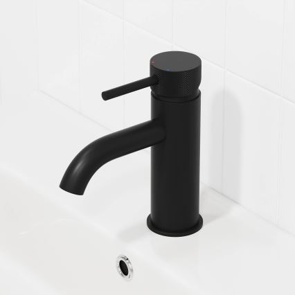 BATH DELUXE 28-005-03-02-00 - Robinet de lavabo ANHOLT 15,6 cm mat noir