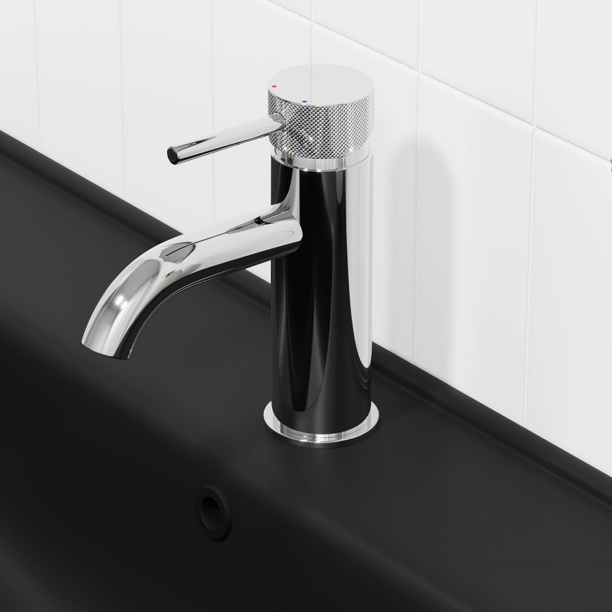 BATH DELUXE 28-005-03-60-00 - Robinet de lavabo ANHOLT 15,6 cm chrome brillant
