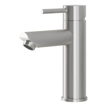 BATH DELUXE 28-017-03-71-02 - Robinet de lavabo RINGSTED 17,8 cm brossé acier inoxydable