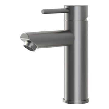 BATH DELUXE 28-017-03-73-02 - Robinet de lavabo RINGSTED 17,8 cm poudré gris