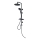 BATH DELUXE 31-120-02-02-00 - Doucheset MARTOFTE mat zwart