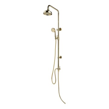 BATH DELUXE 31-120-04-64-00 - Doucheset AEROSKOBING glanzend messing