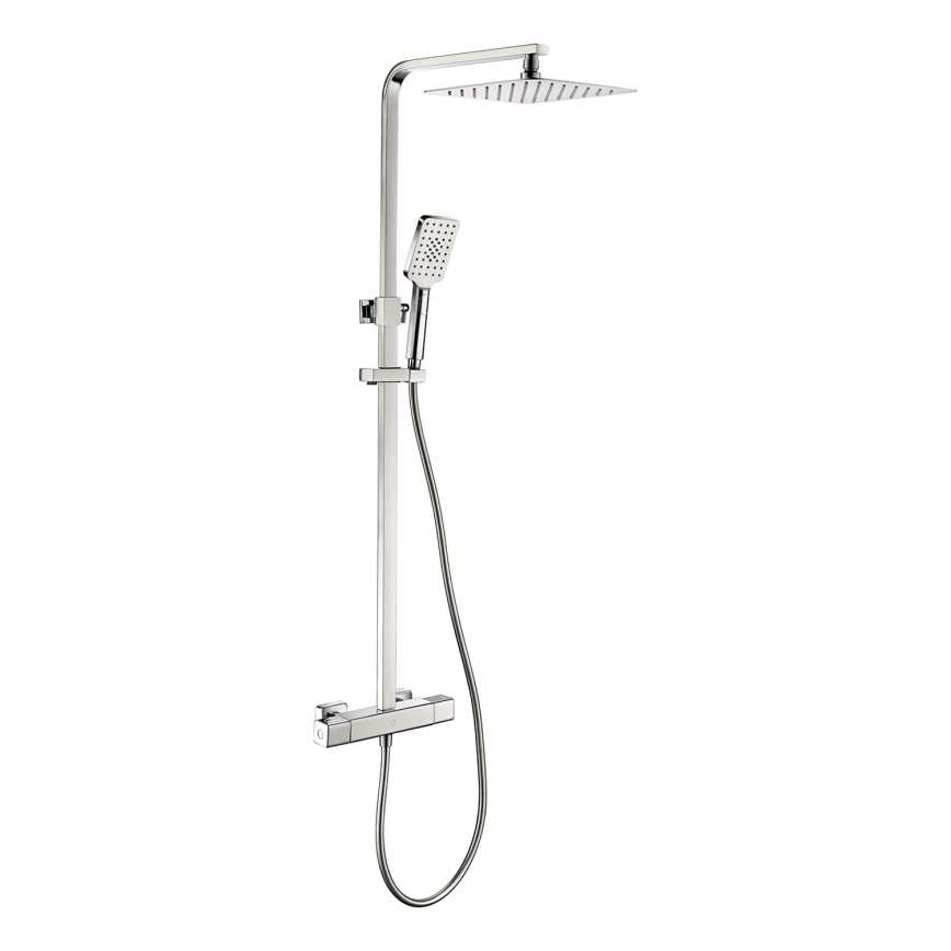 BATH DELUXE 31-120-06-60-00 - Colonnes de douche avec robinet thermostatique NAESBY chrome brillant