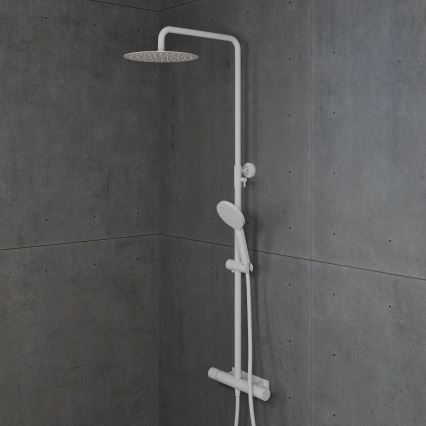 BATH DELUXE 31-120-07-01-00 - Douche set met thermostatische kraan DRAGOR mat wit