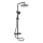 BATH DELUXE 31-120-07-02-00 - Doucheset met thermostaatkraan DRAGOR mat zwart