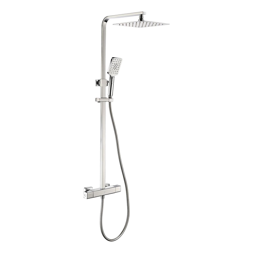 BATH DELUXE 31-120-08-60-00 - Doucheset met thermostaatkraan NAESBY glanzend chroom
