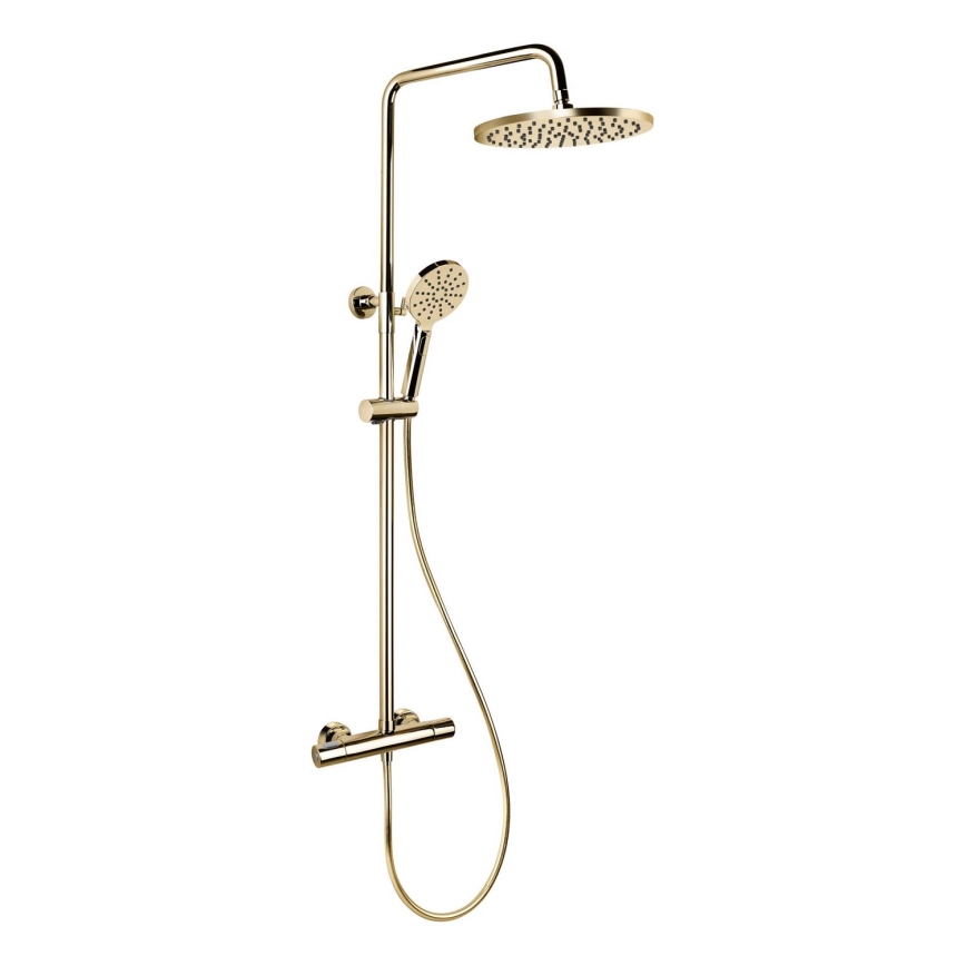 BATH DELUXE 31-120-08-64-00 - Doucheset met thermostaatkraan DRAGOR glanzend messing