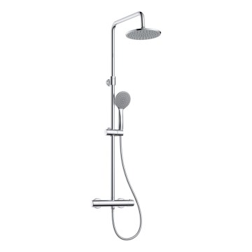 BATH DELUXE 31-130-41-60-02 - Colonne de douche avec robinet HOUSTON chrome brillant