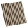 BATH DELUXE 54-060-08-86-12 - LOT 4x Panneau mural acoustique DANVIKEN 60x60 cm chêne