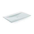 Bathco 0506 - Lavabo encastré MANHATTAN 100x45 cm résine/blanc