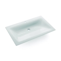 Bathco 0507 - Inbouwwastafel MONACO 60x50 cm hars/wit