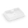 Bathco 4004 - Opzetwastafel GALICIA 60x40 cm porselein/wit