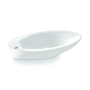 Bathco 4020 - Lavabo à poser PURE 62x37 cm porcelaine/blanc