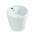 Bathco 4057 - Vasque à poser FLORENCIA Ø 42 cm porcelaine/blanc