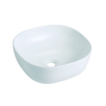 Bathco 4071 - Vasque à poser OLEA 41x41 cm porcelaine/blanc